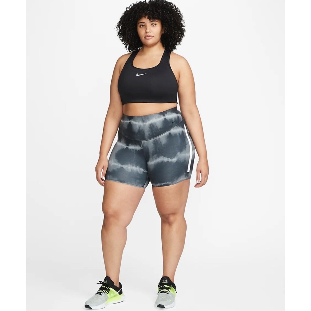 Nike One Luxe Women's 7" Mid-Rise Printed Training Shorts Plus Size 2X NWT $55 - Picture 13 of 13